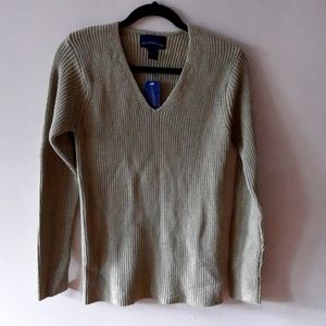 Charter Club Light Green Chunky Sweater